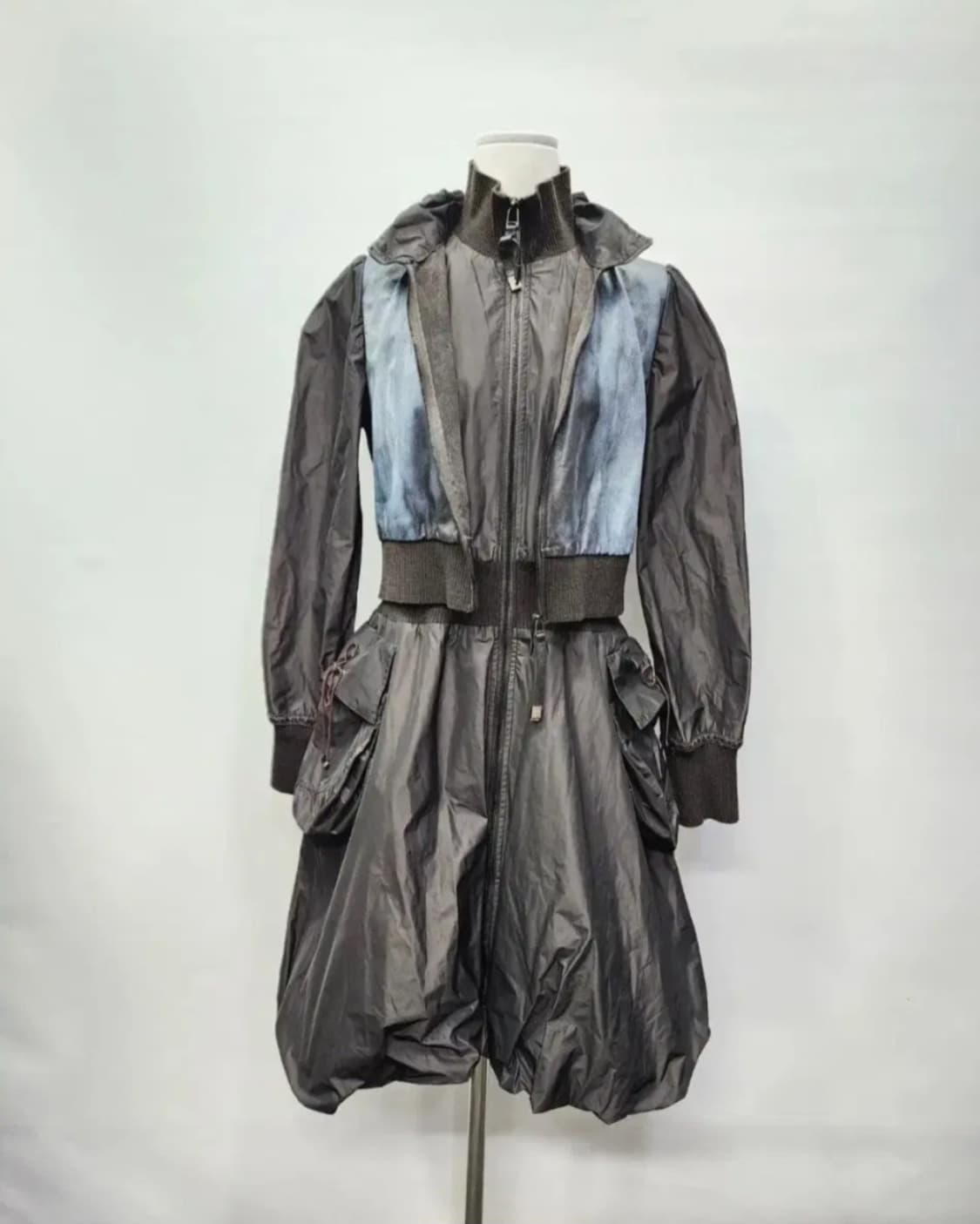 파비안느 소가죽배색 원피스겸 트렌치66 상품이미지1