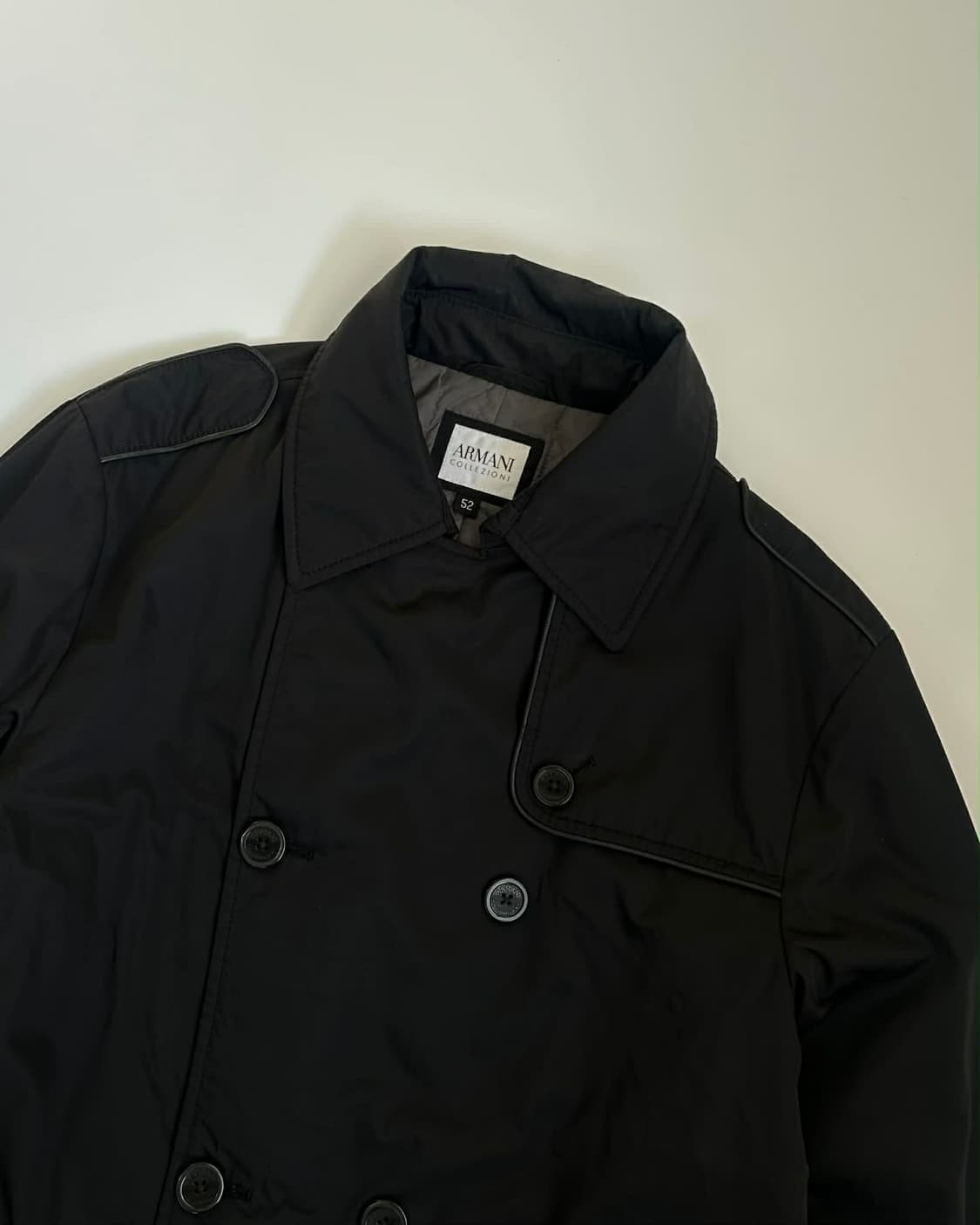 [52] 아르마니 꼴레지오니 더블 브레스티드 트렌치 코트 상품이미지3