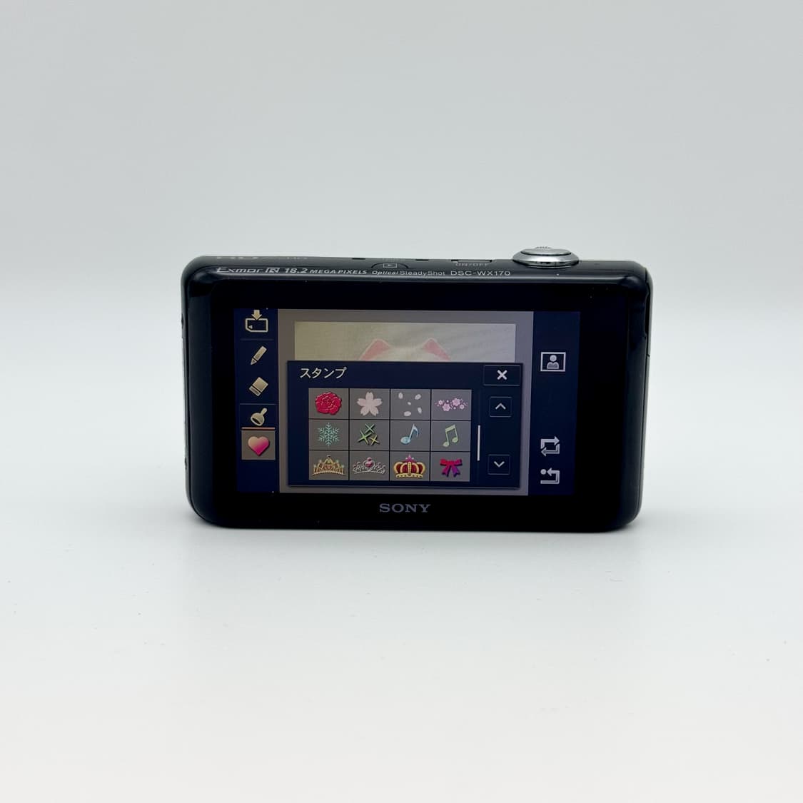 (꾸미기 기능) 소니 사이버샷 DSC-WX170 빈티지디카 디지털카메라 상품이미지5