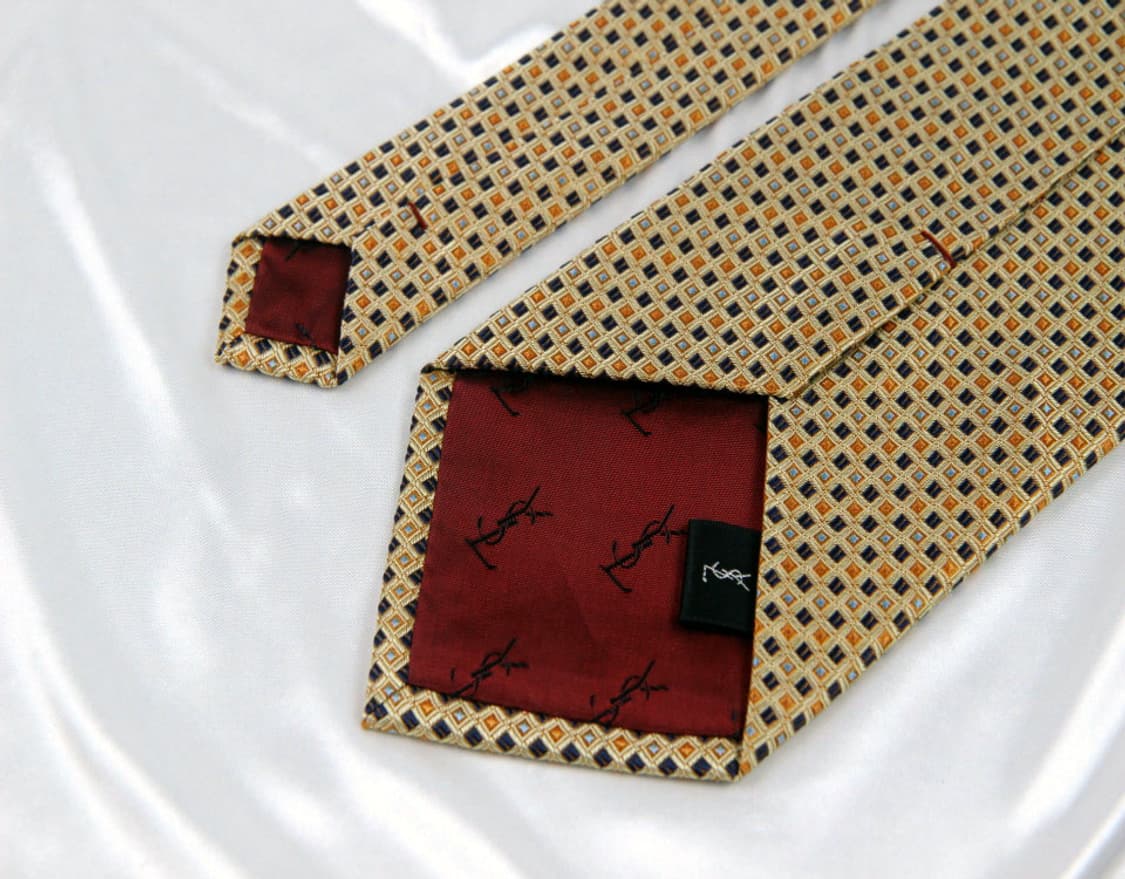 입생로랑 9.6cm A+등급 남자 명품 넥타이 상품이미지4