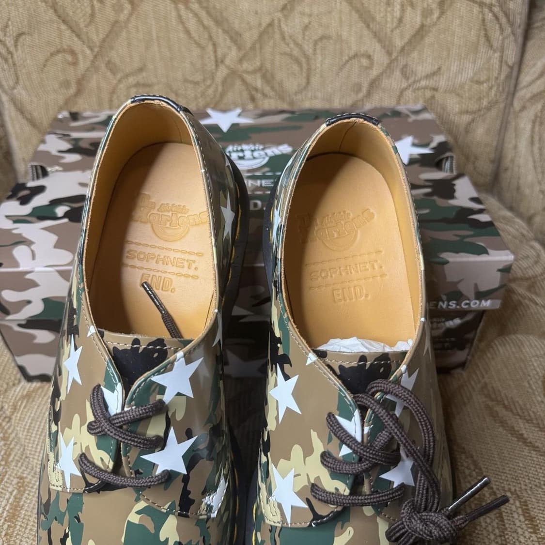 닥터마틴 x 엔드 x 소프넷 1461 카모 스타 스무스 280 상품이미지5