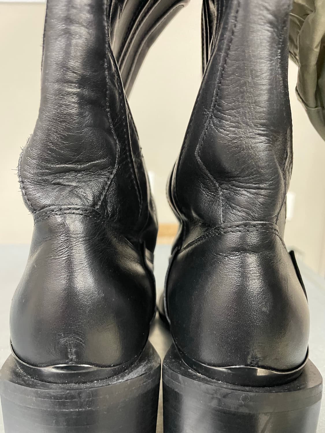 자라 블랙 웨스턴 롱부츠 36 (gr-4267) 상품이미지9