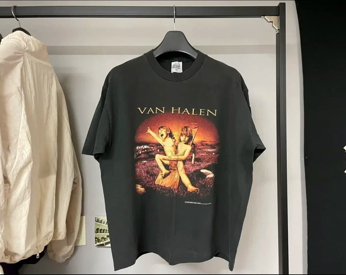 반헤일런 90s 밴드티 상품이미지1