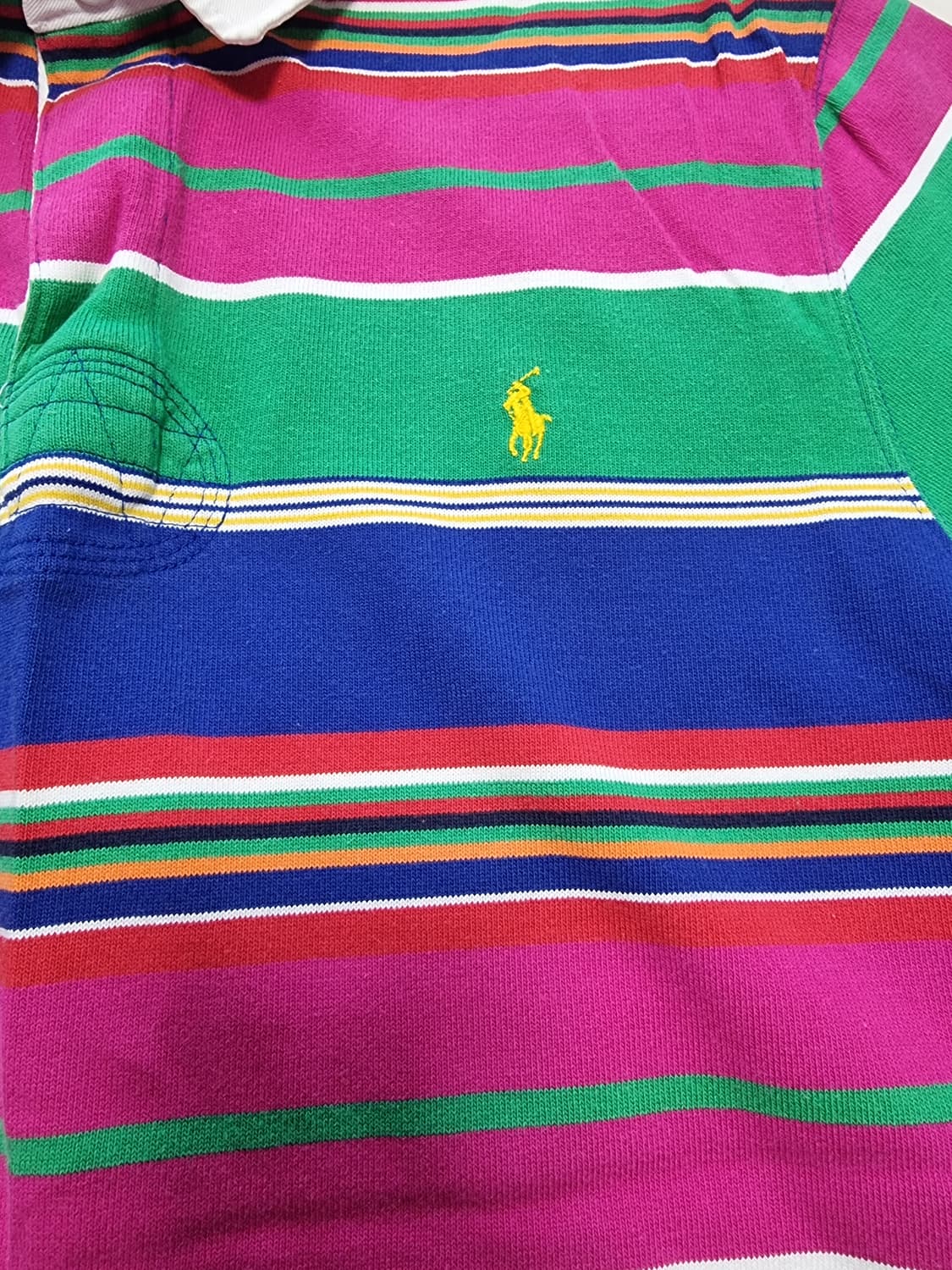 폴로 랄프로렌 스트라이프 럭비티셔츠 XL 상품이미지2