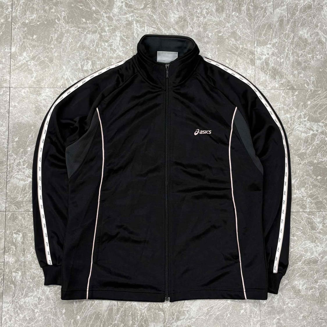 아식스 일본판 핑크 스티치 올드스쿨 트랙탑 희귀져지 상품이미지2