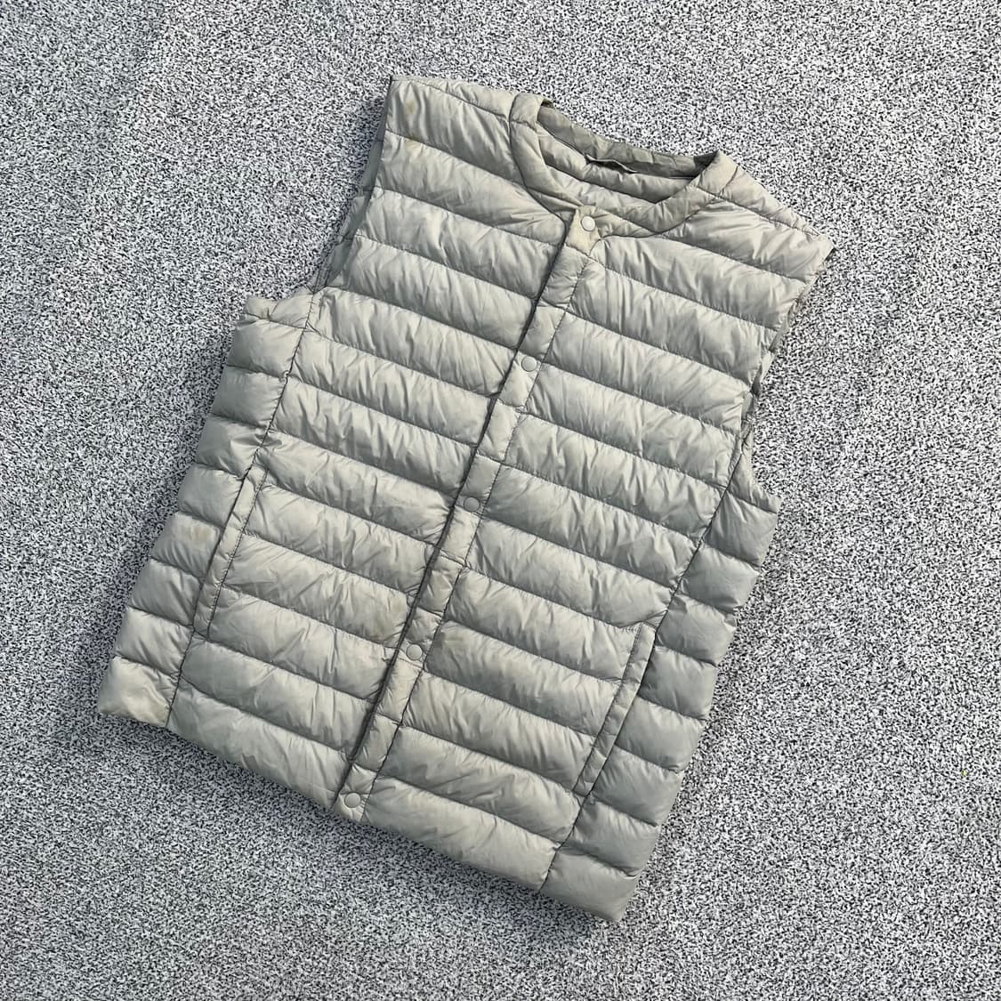 M 지오다노 경량 패딩 조끼 (오염) 0327M 상품이미지1