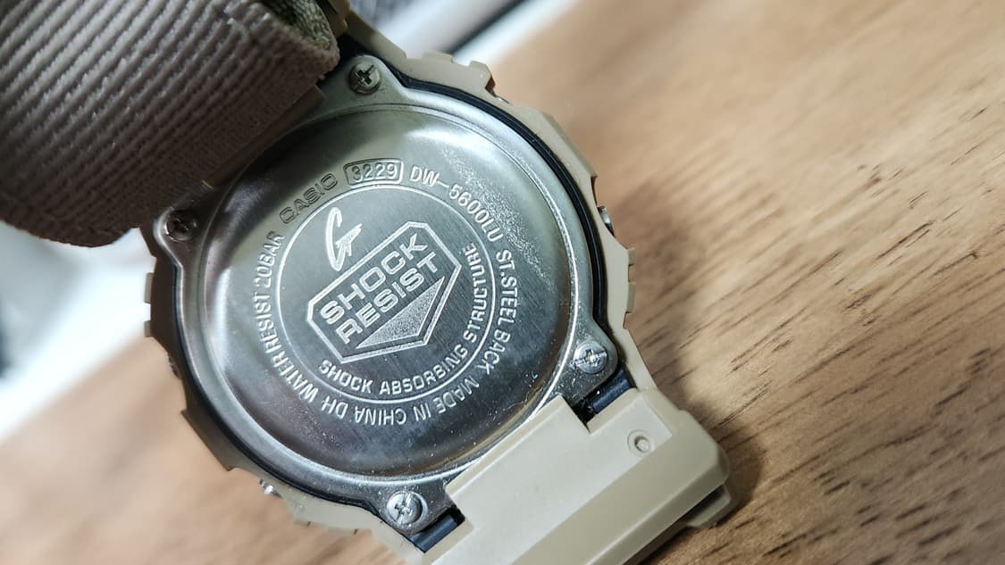 # 지샥 카시오 DW-5600LU 밀리터리 시계  급처 / 쥐샥 상품이미지6