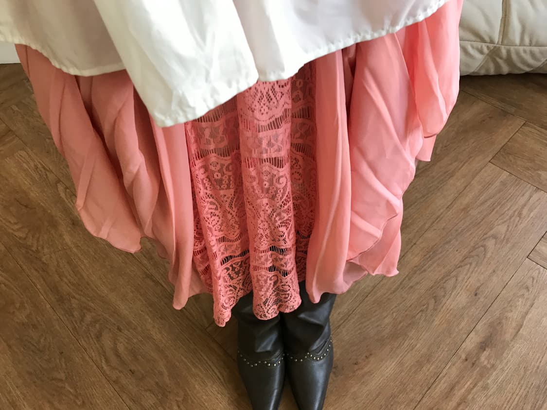 vintage lace skirt 상품이미지1