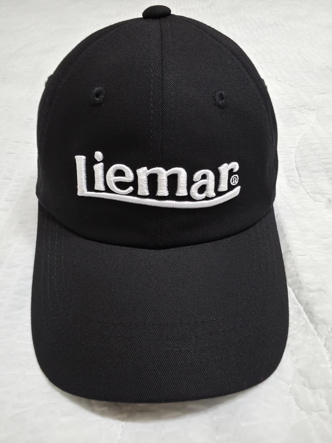 새상품 리에마르 모자 볼캡 LIEMAR 검정색 캡 모자 상품이미지2