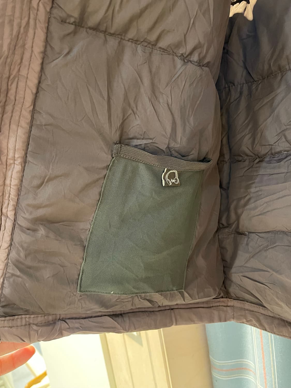 아메리칸이글 다운패딩조끼 브라운컬러 상품이미지7