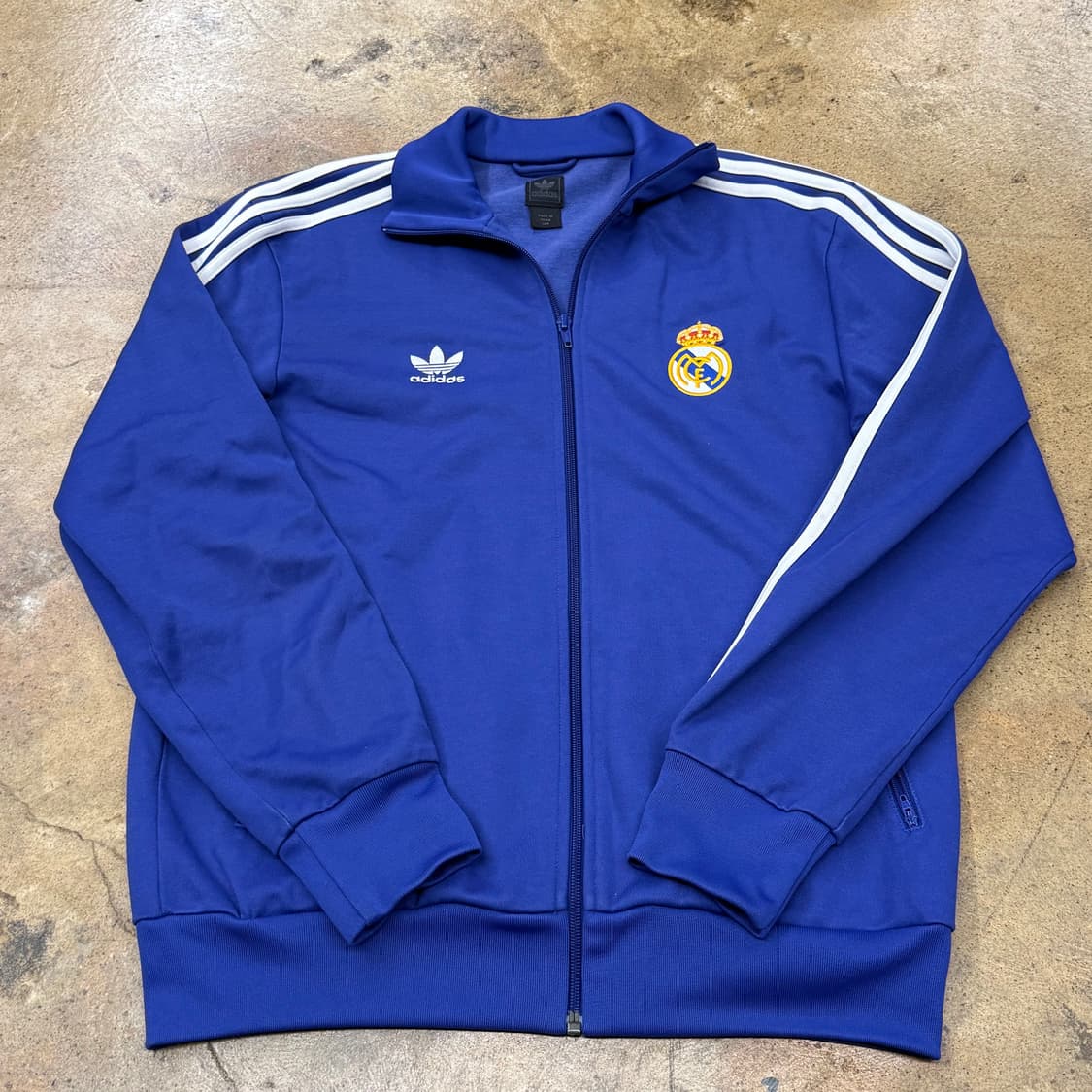 아디다스 레알 마드리드 오리지널 파이어버드 퍼플 트랙탑 져지 상품이미지2