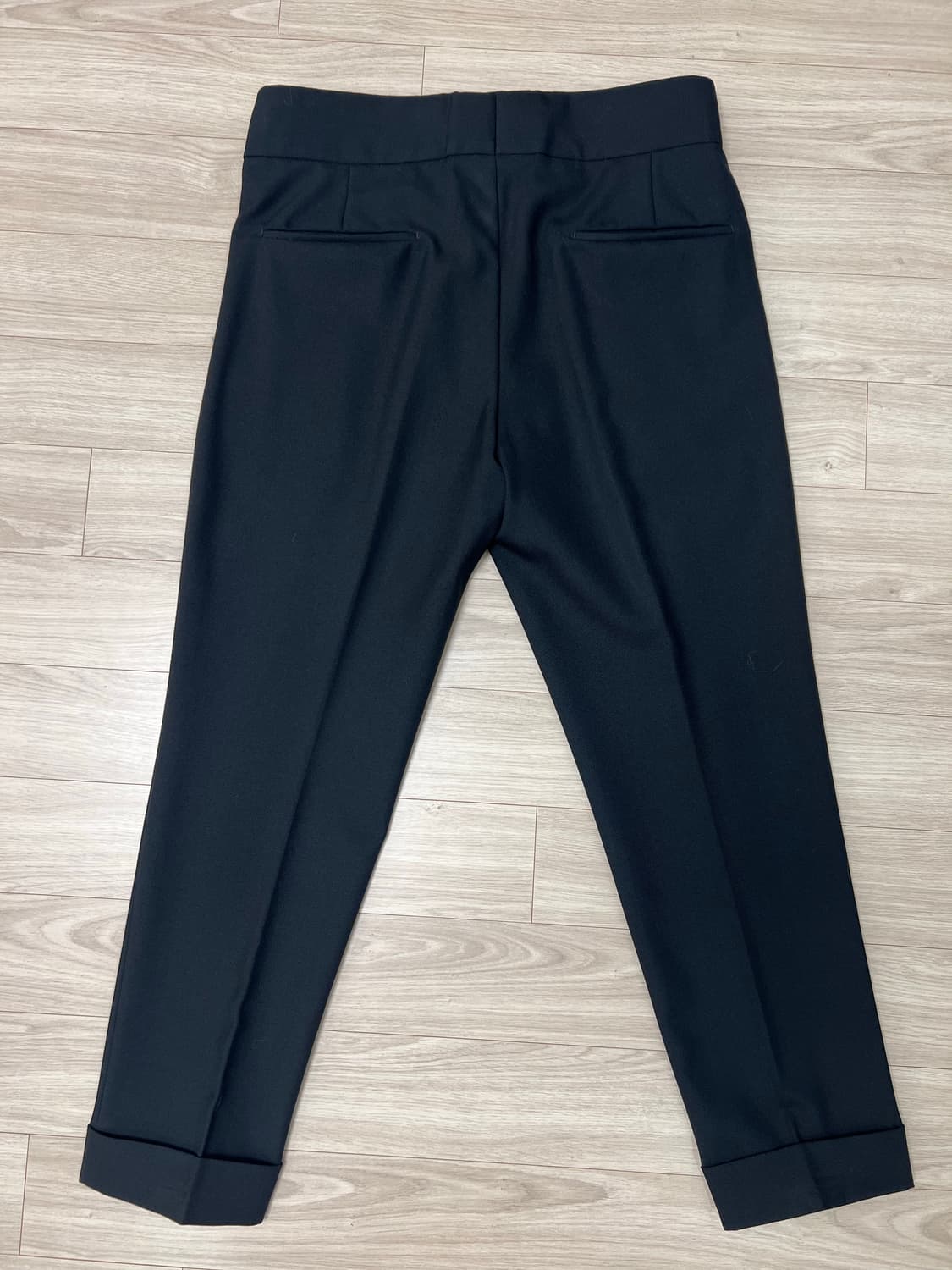 PT01 / 고스트 프로젝트 블랙 울 팬츠/46 상품이미지2