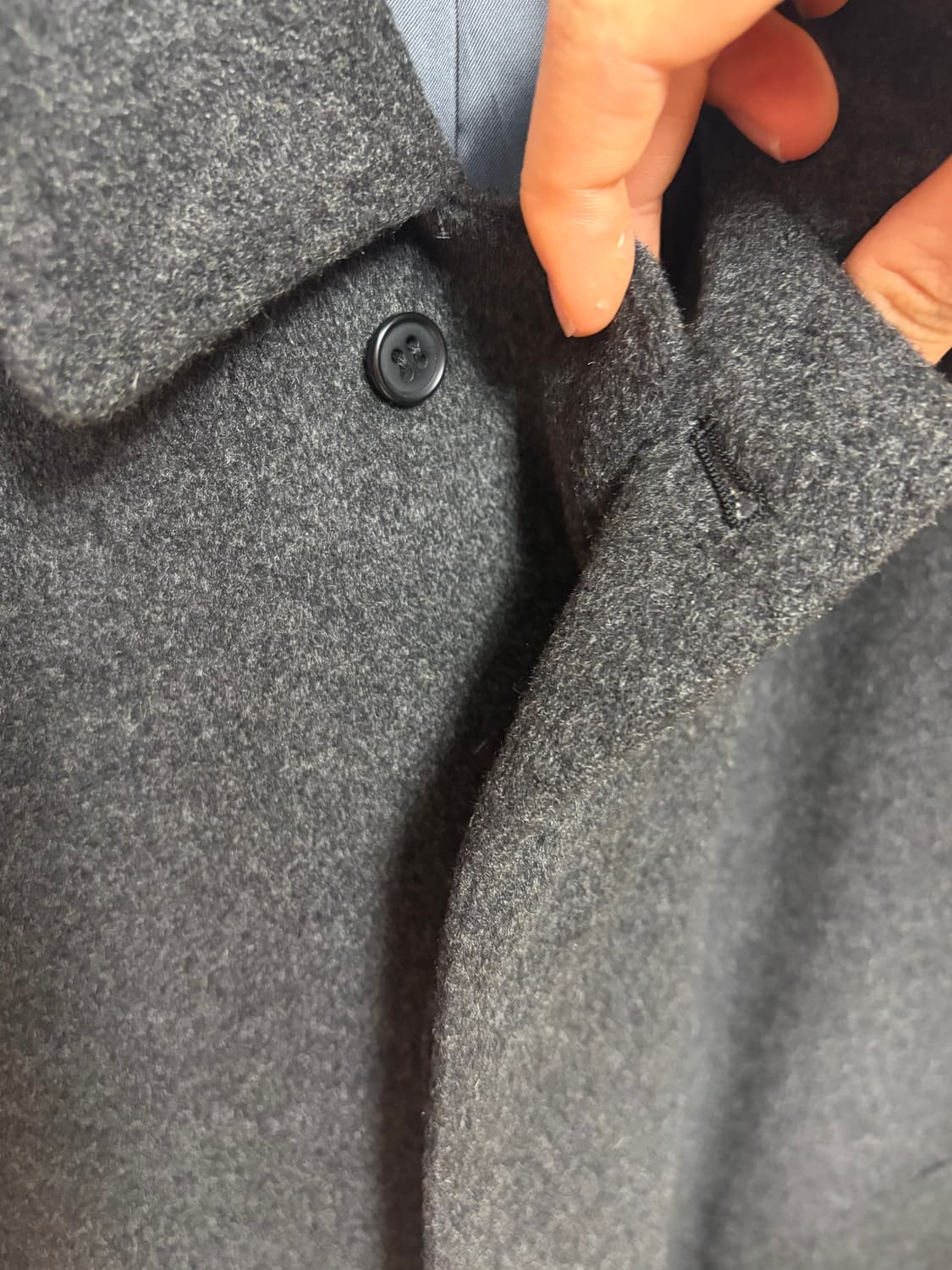 재팬 빈티지 캐시미어100 코트 상품이미지3