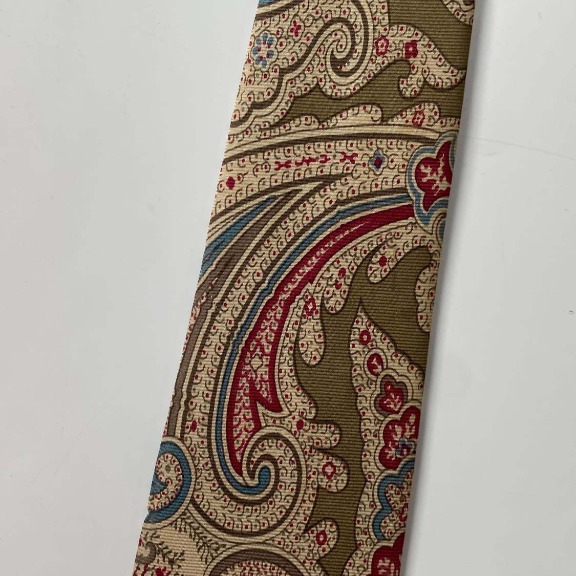 크리스찬 디올(Dior) 페이즐리 정품 명품넥타이 8.3cm 상품이미지9