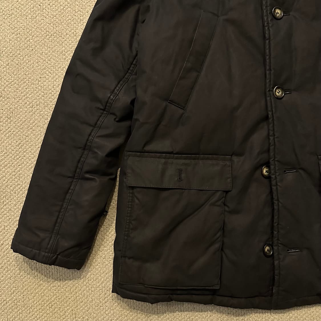 00s 아페쎄 패딩 왁스 자켓 상품이미지2