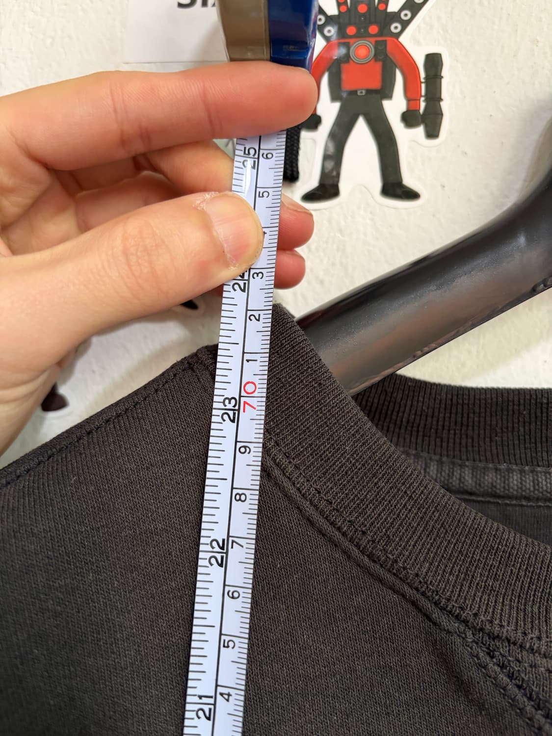 칼하트 맨투맨 M 다크그레이 상품이미지5