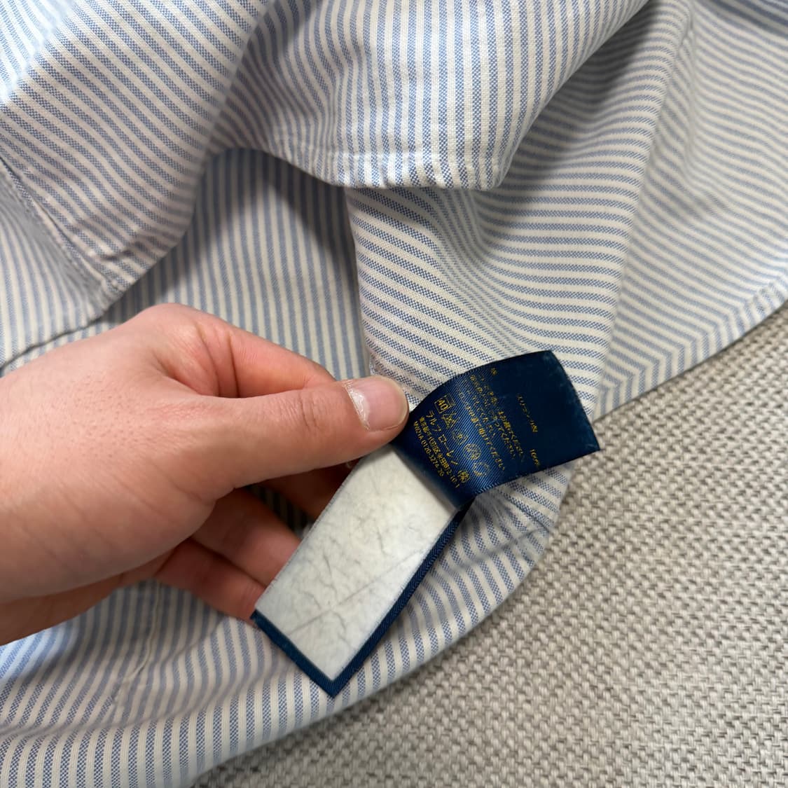 폴로 랄프로렌 스트라이프 셔츠 상품이미지3