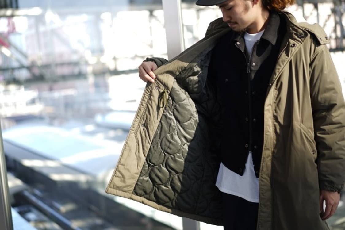 빔즈 M-65 M65 야상 개파카 피쉬테일 모즈코트 올리브 M 상품이미지8