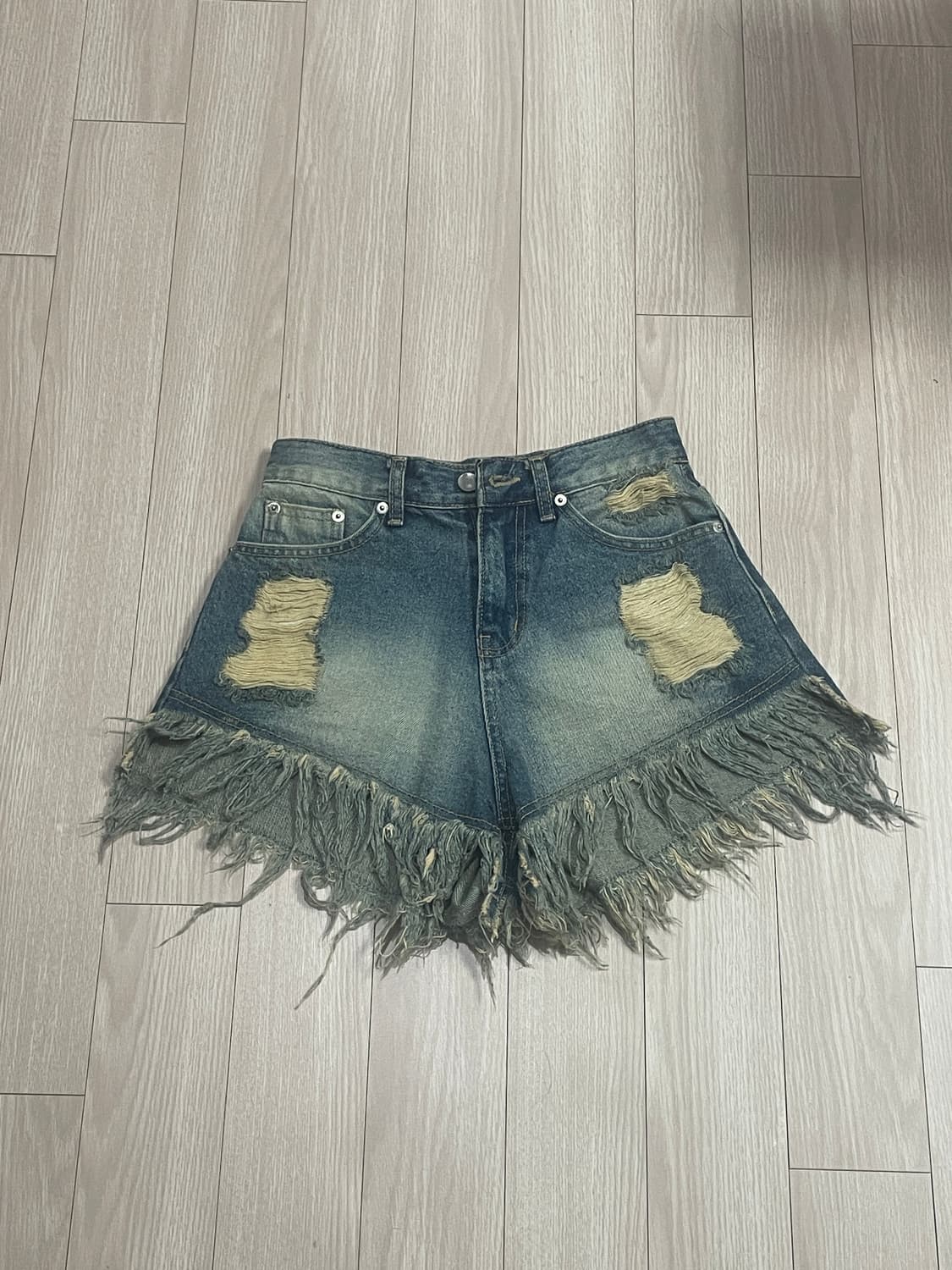 보헤미안서울 쇼츠 블루 s 구버전 상품이미지1