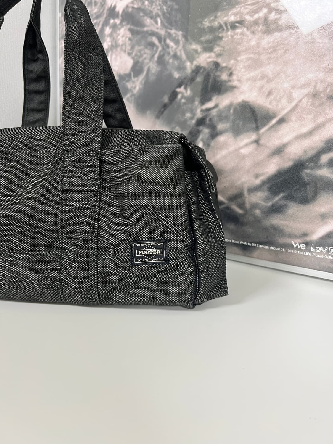 PORTER SMOKY-BOSTON BAG L (Black) 상품이미지2