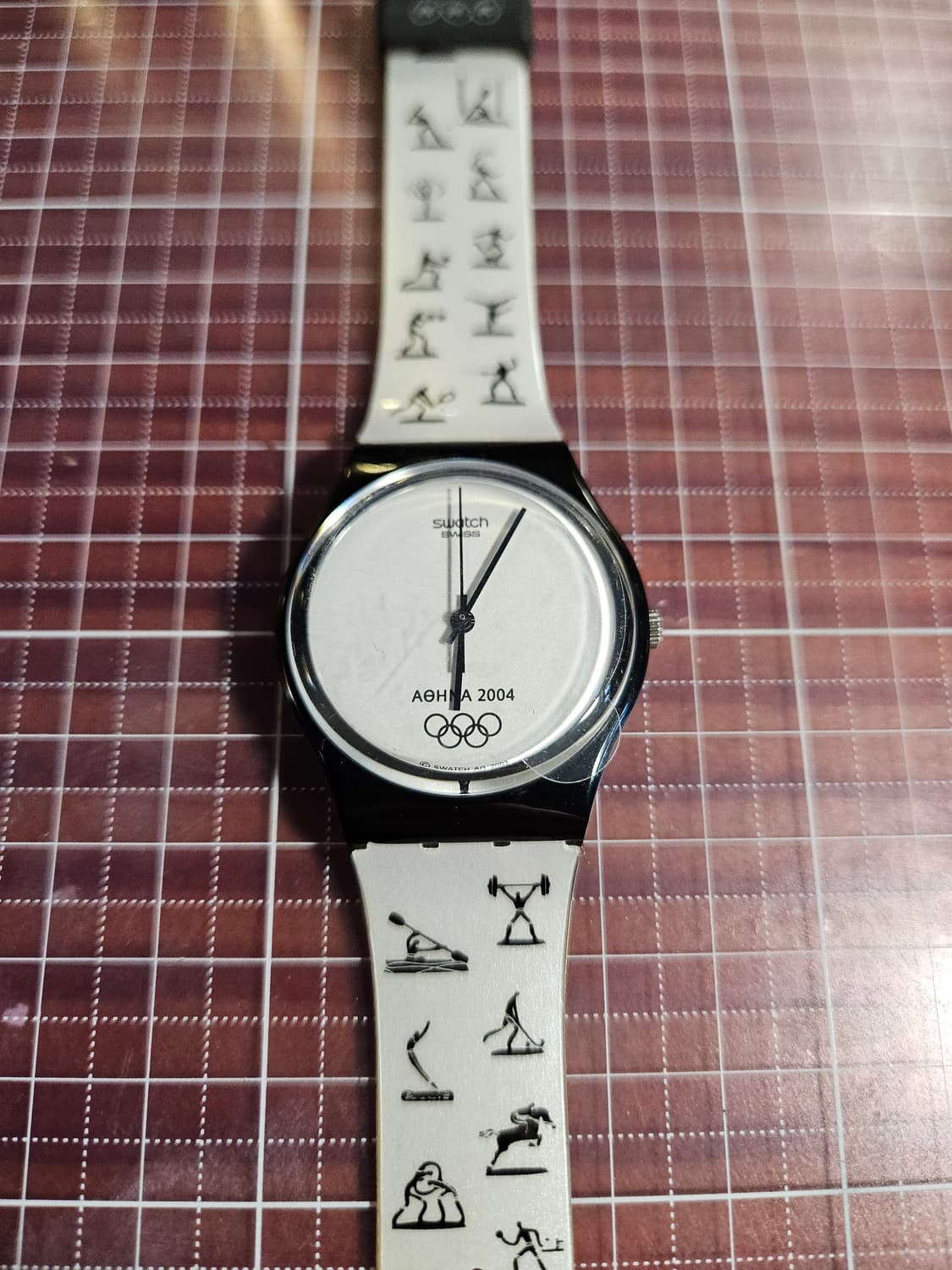 스와치 아테네 2004 올림픽 기념 시계 미사용 신품 상품이미지1