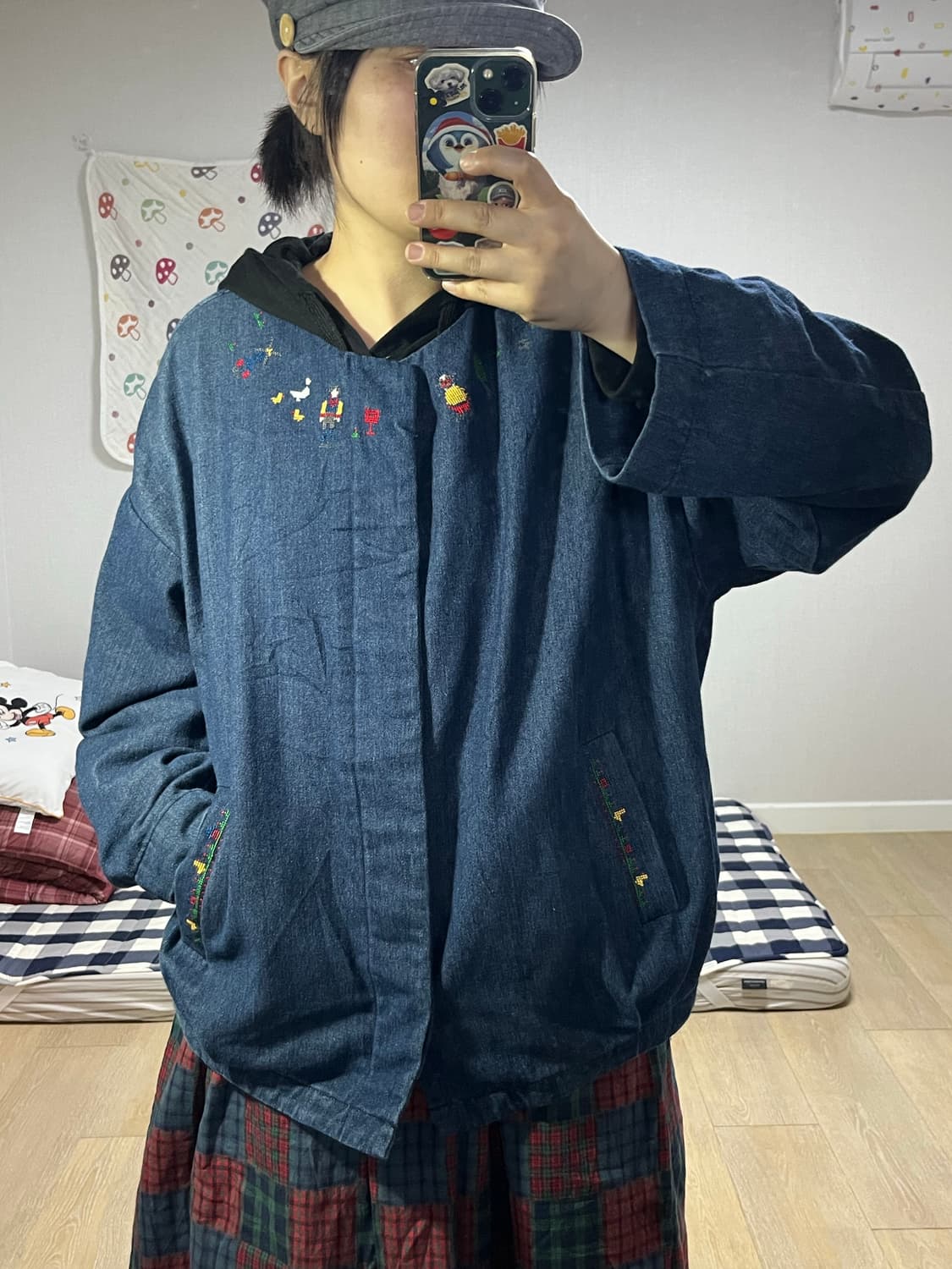 Rivet&Surge 리벳 앤 서지 자수 데님 자켓 상품이미지4