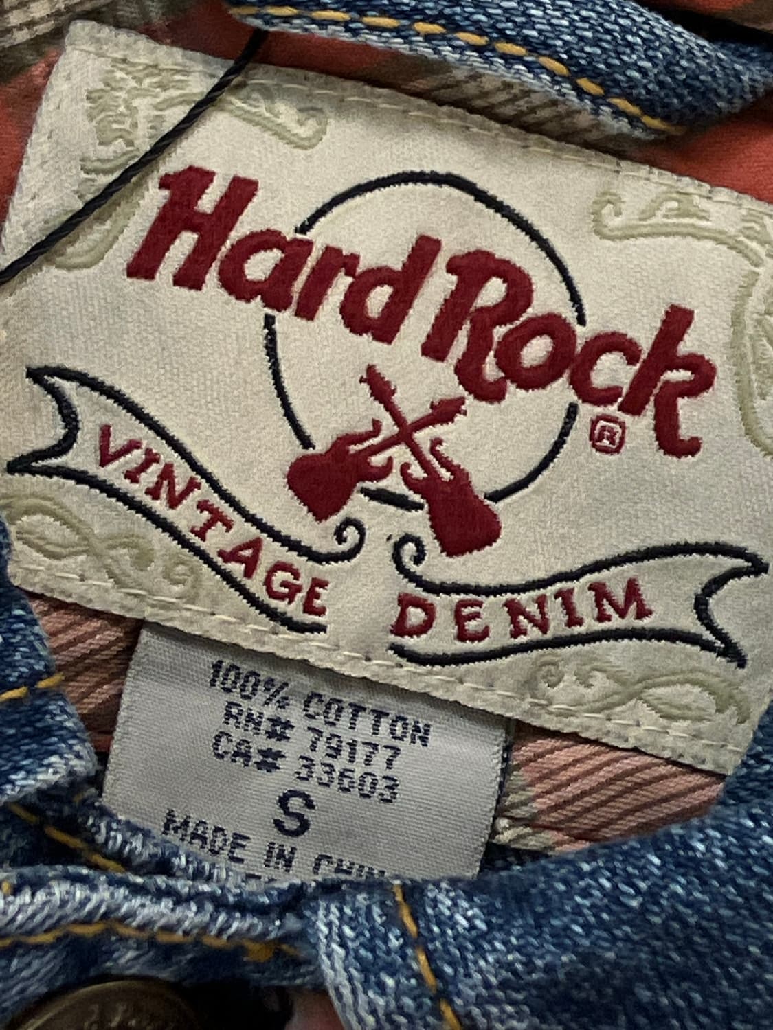 빈티지 데님 자켓 블루 S  #csz2913 상품이미지3