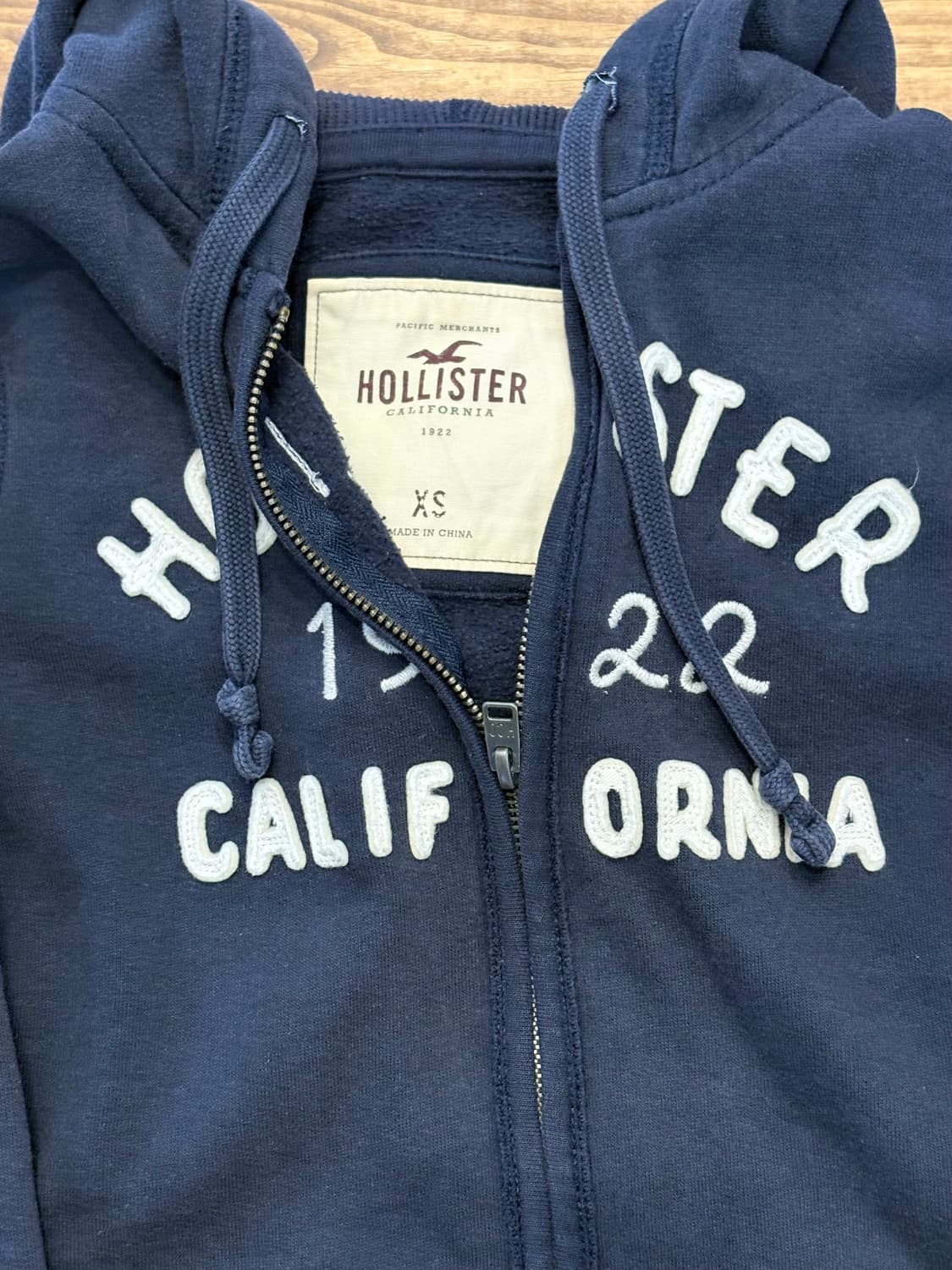 홀리스터 네이비 후드집업 상품이미지5
