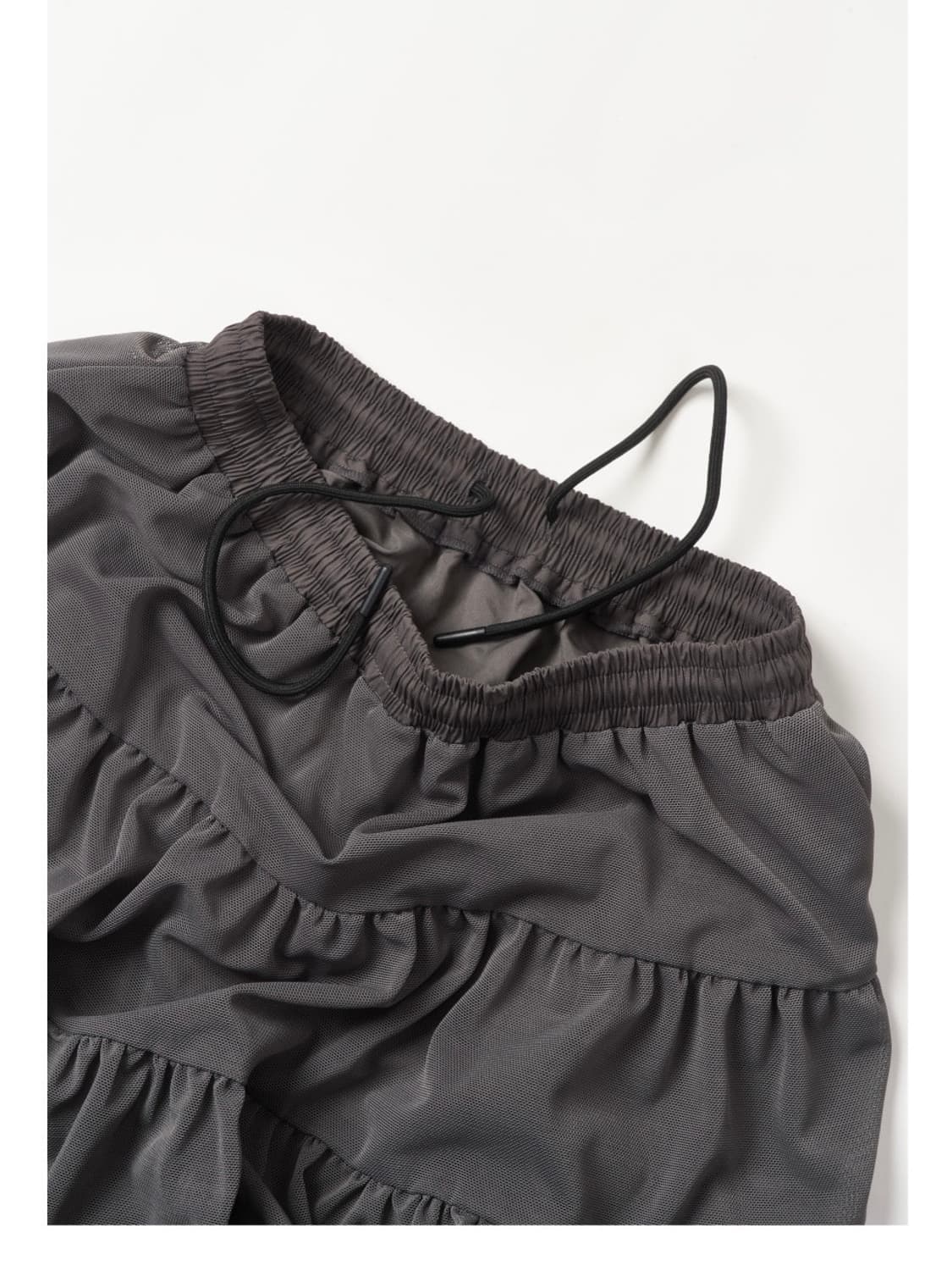 플리즈프로젝트 메쉬 스커트 그레이 상품이미지2