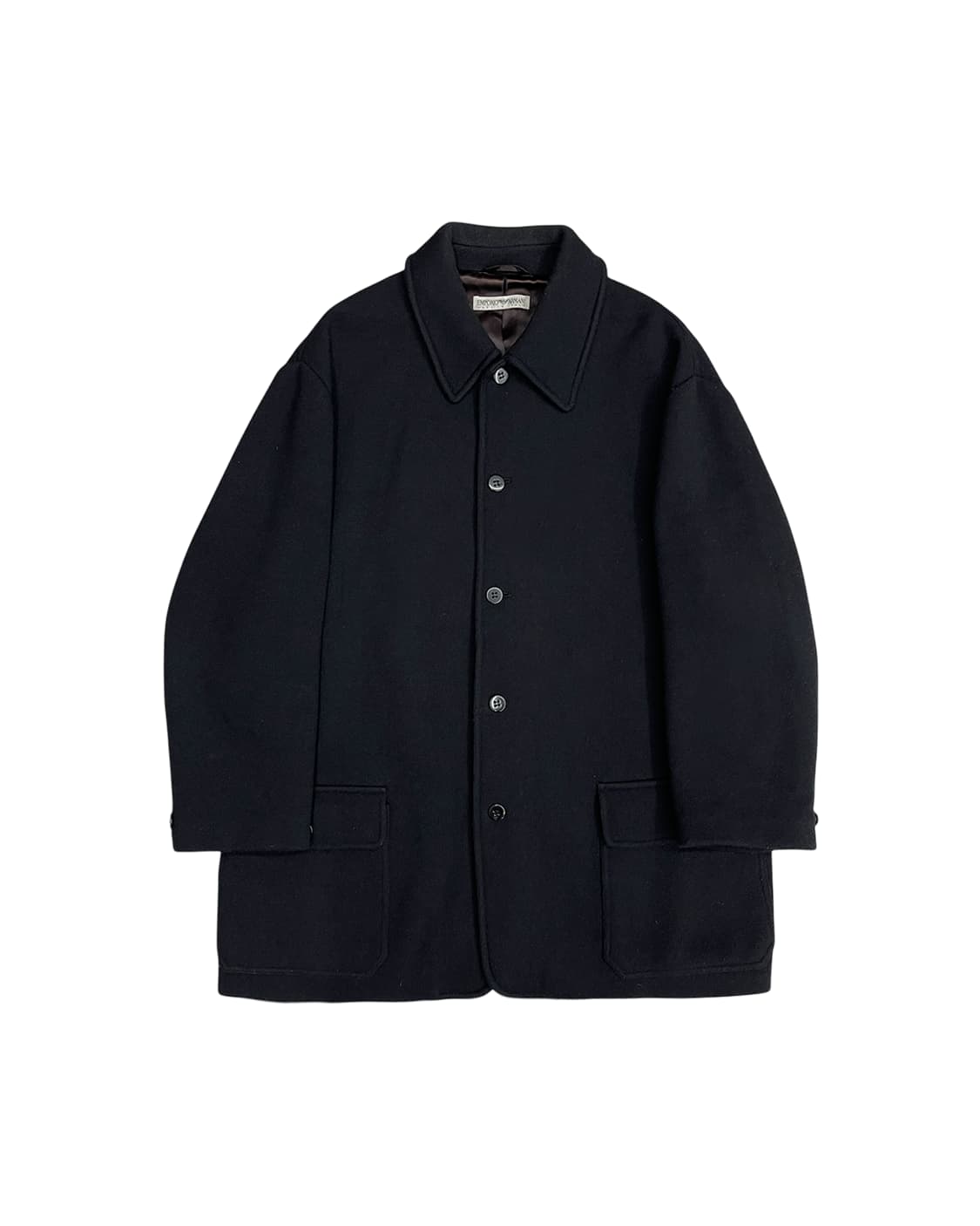 엠포리오 아르마니 울 커버올 코트 상품이미지3