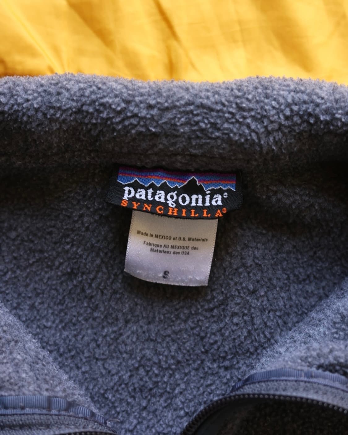 파타고니아 00s 마수피얼 신칠라 하프집업 플리스 차콜 그레이S 상품이미지2