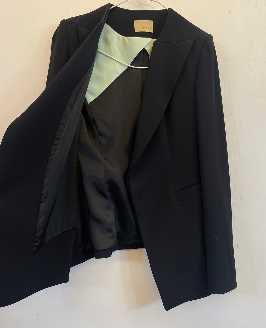 MICHAA 미샤 봄정장자켓 55 블레이저(44-55)하객룩출근룩면접룩 상품이미지5