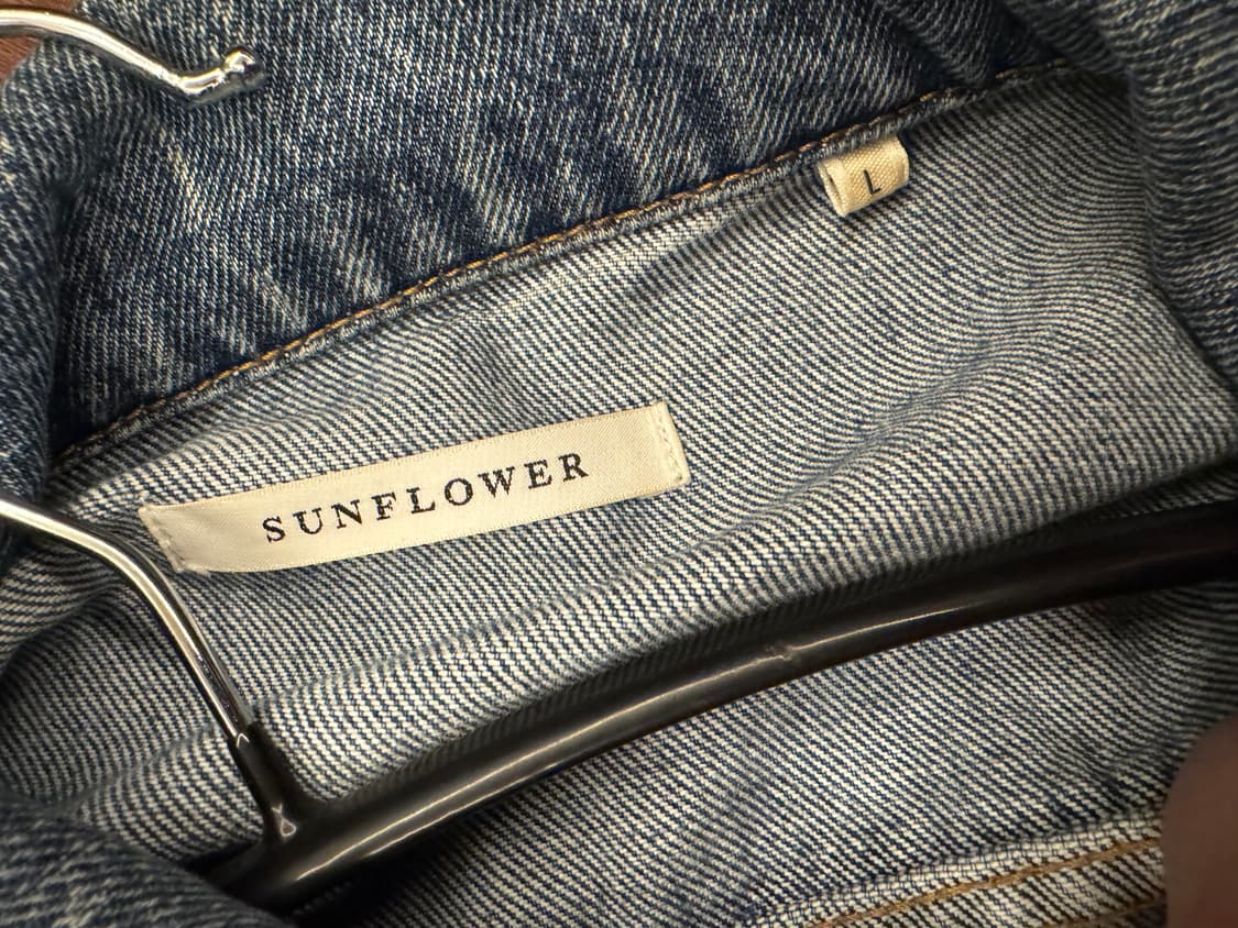 [L] 선플라워 제이크 데님 자켓 상품이미지4