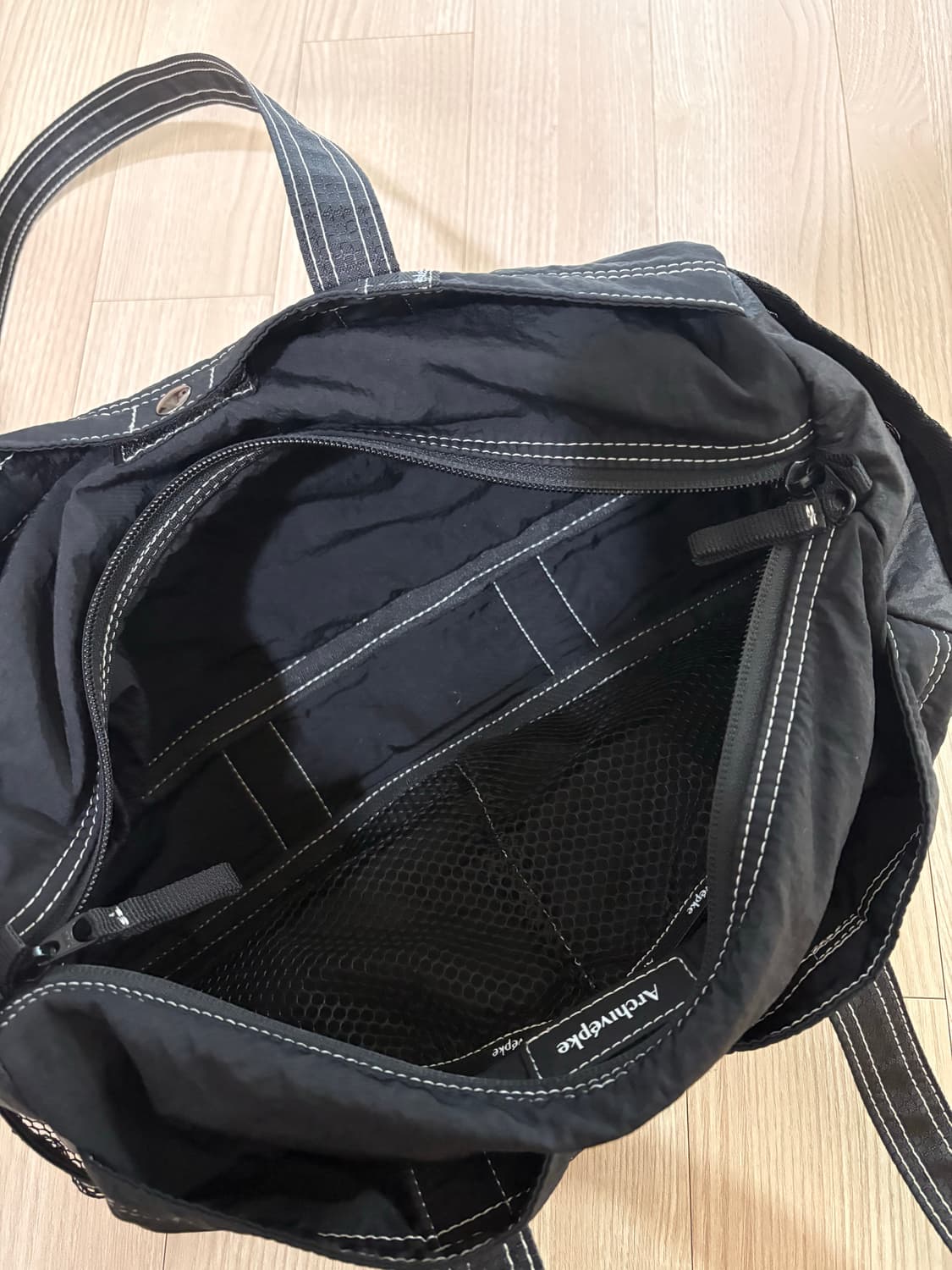 아카이브앱크 더플백 블랙 상품이미지9