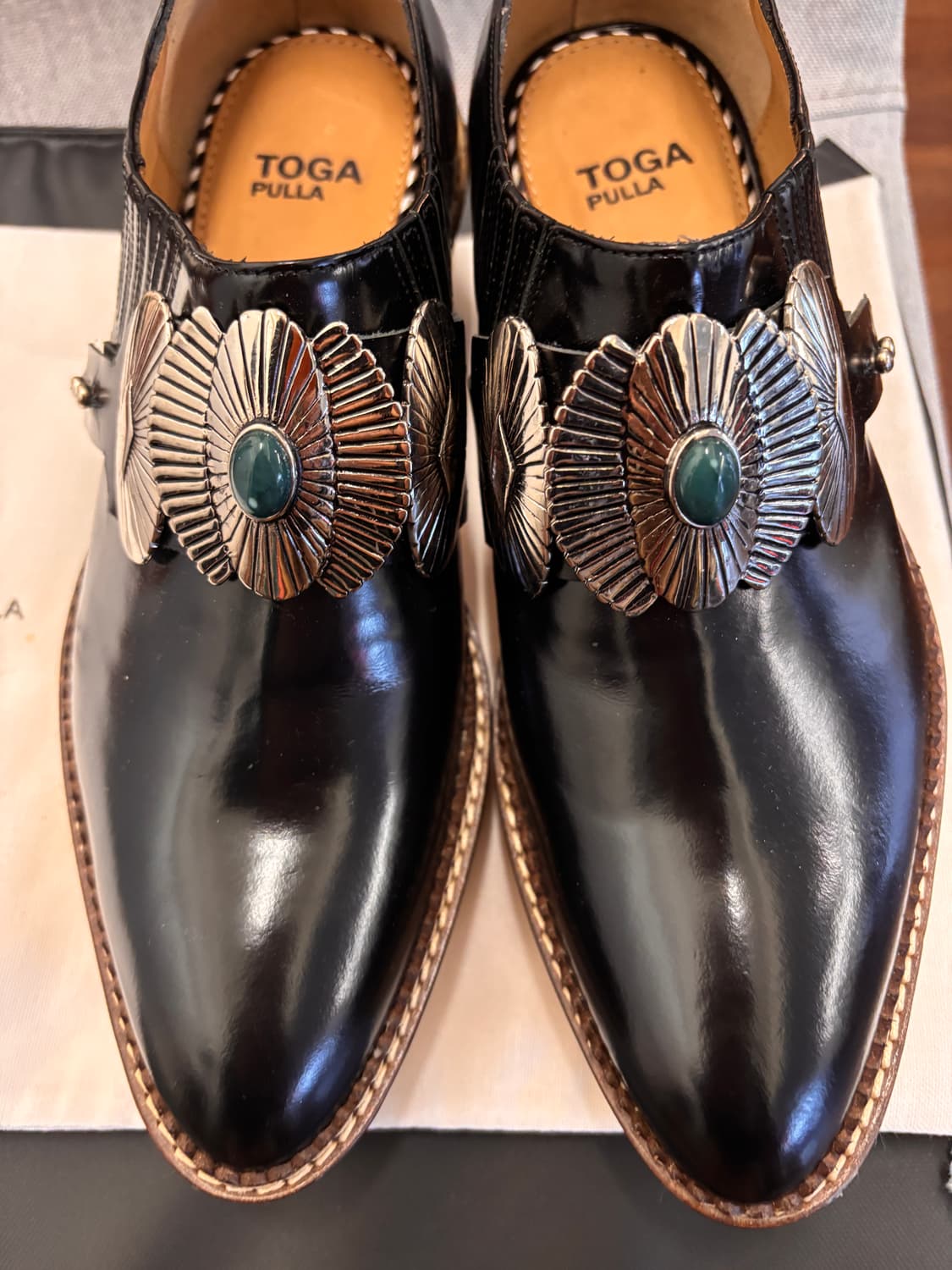 Toga pulla wood flat foam shoes 상품이미지3