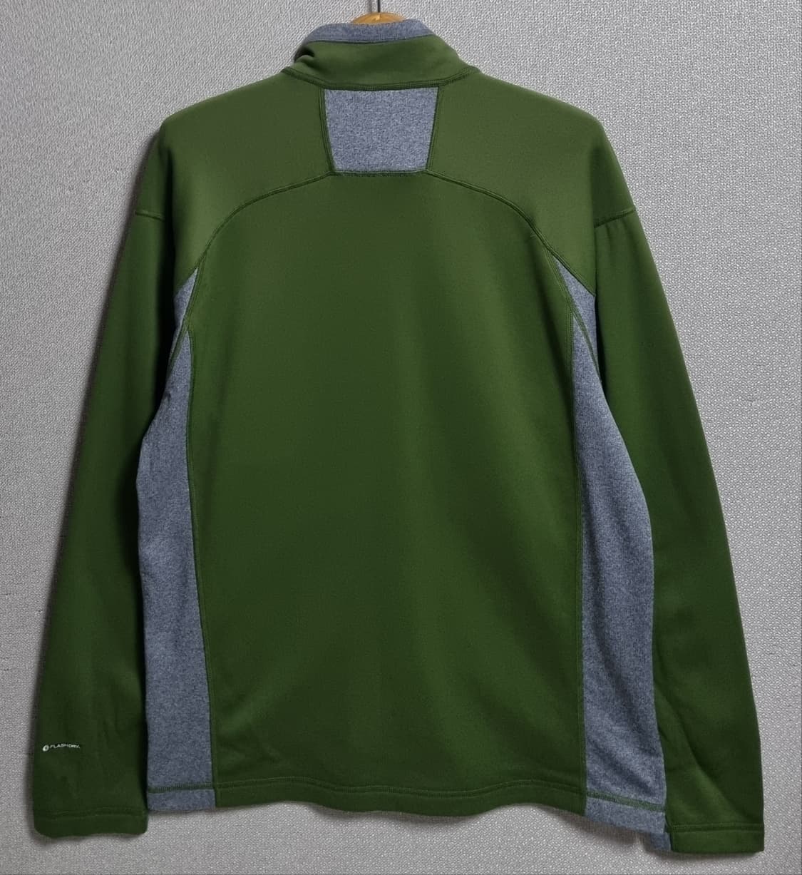 오버핏 M ) 노스페이스 카키+그레이 약기모 트레이닝 져지 트랙탑 상품이미지2