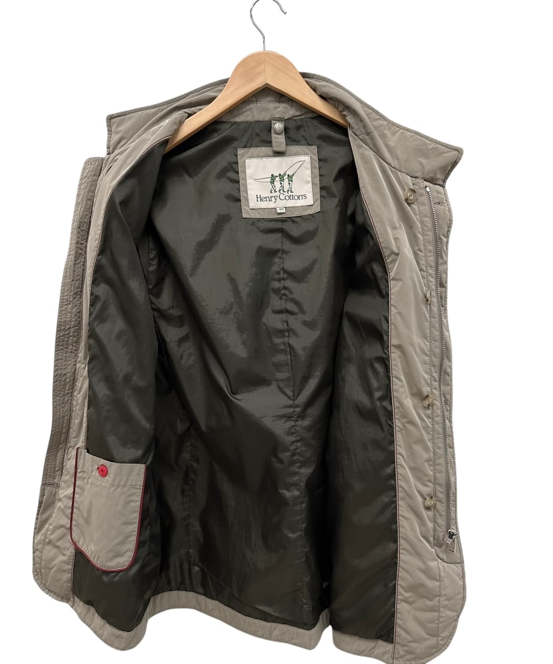 헨리코튼 자켓 베이지 (XL) 상품이미지7