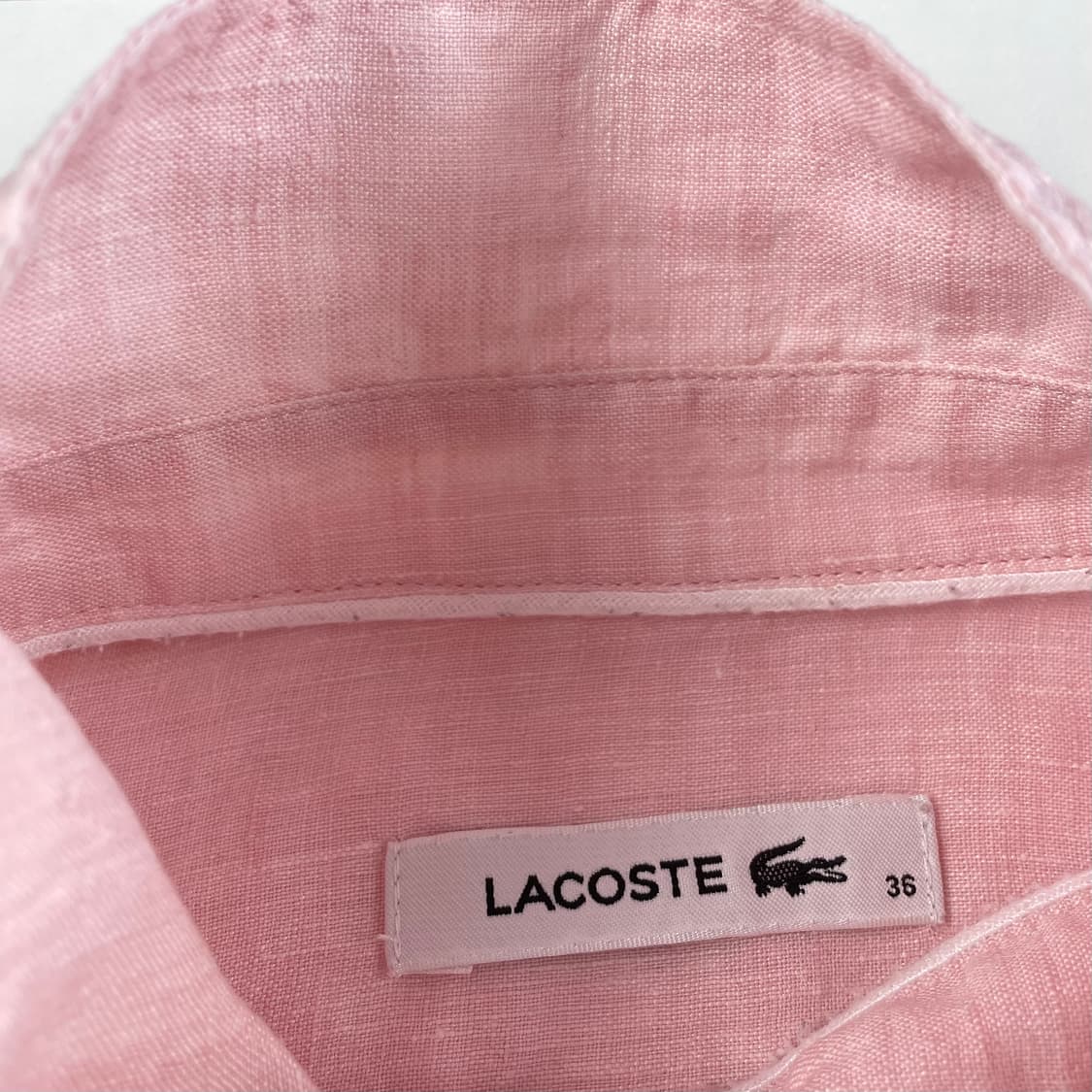 라코스테 린넨 셔츠 M 상품이미지7