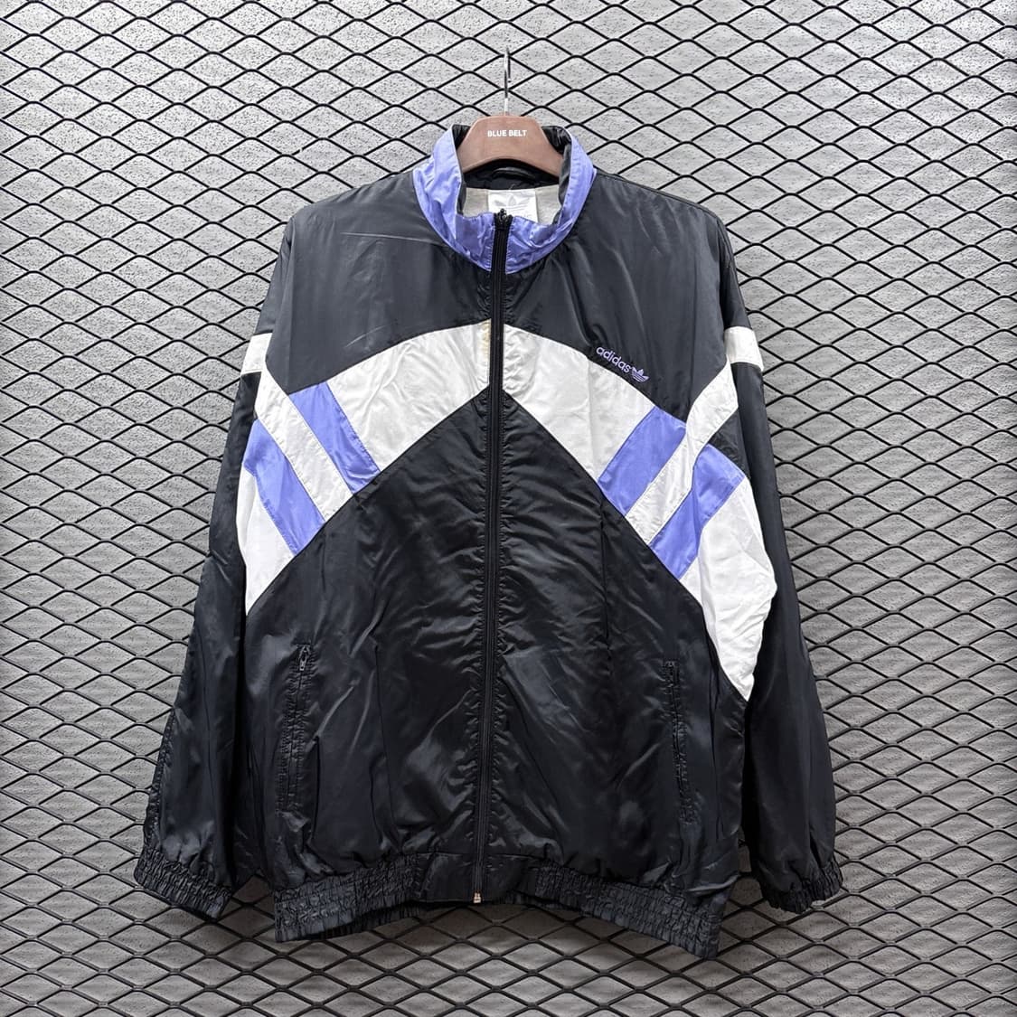 아디다스 밀리터리 윈드브레이커 독일군 커스텀 디테일 퍼플 상품이미지2
