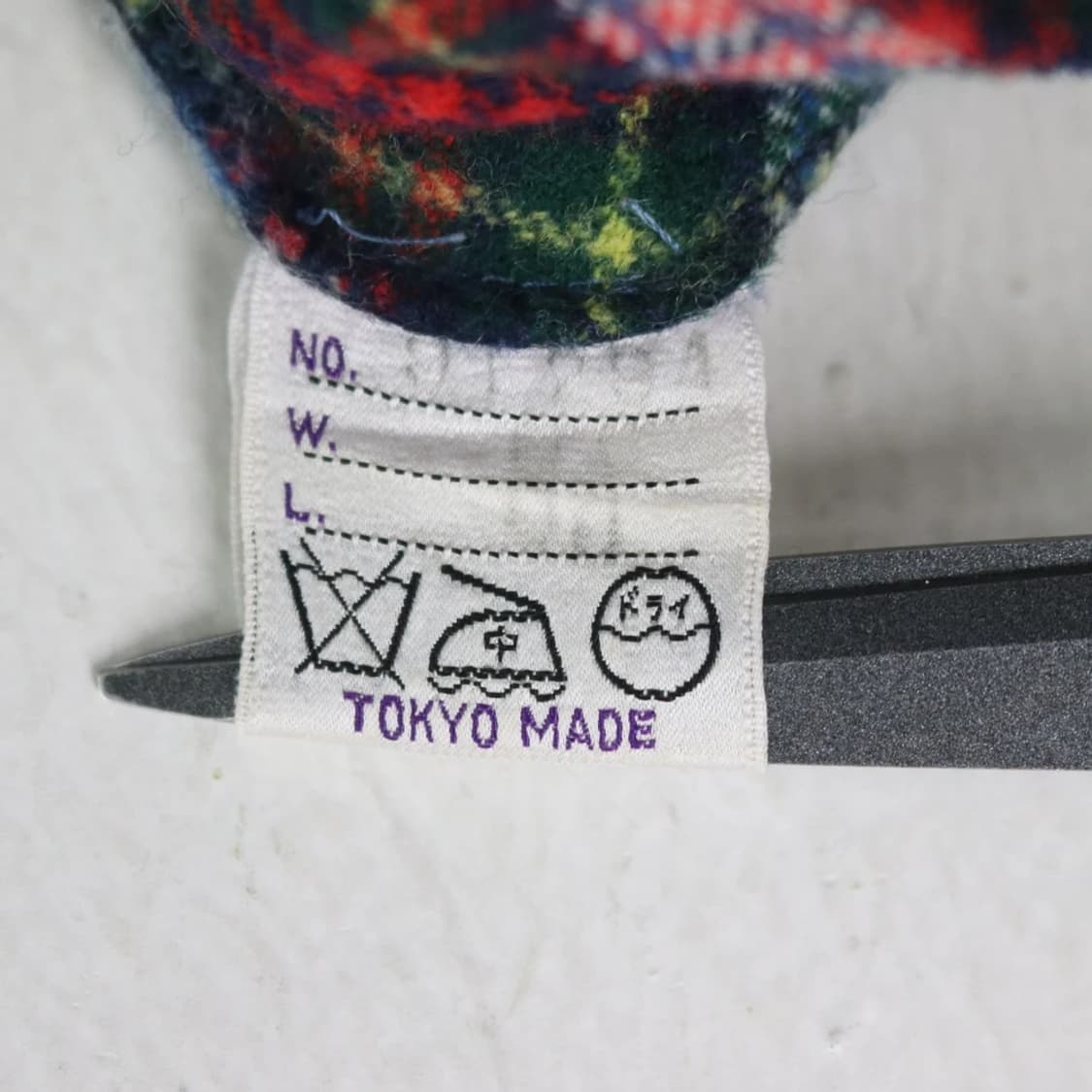 VINTAGE FLARED 울 체크 팬츠 67413 상품이미지8