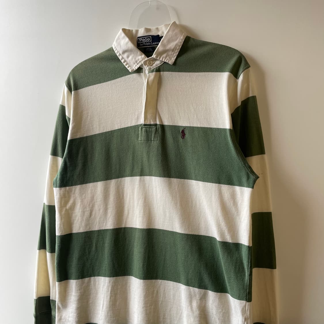90s 폴로 랄프로렌 스트라이프 럭비 티셔츠 상품이미지3