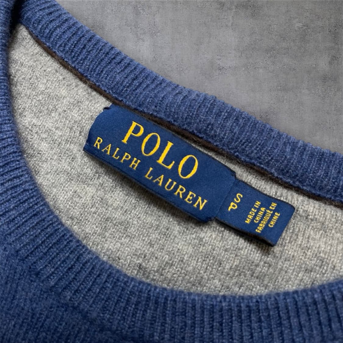 폴로 랄프로렌 Polo ralph lauren 블루 메리노울 니트 S 상품이미지2