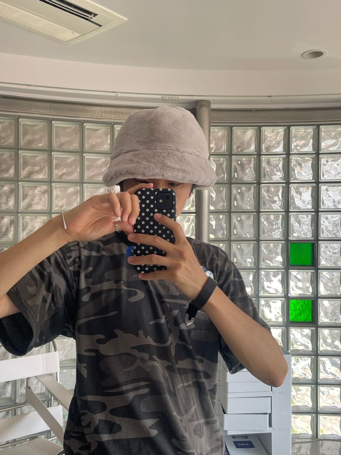 FUR BUCKET HAT 모피 버킷 모자 상품이미지1