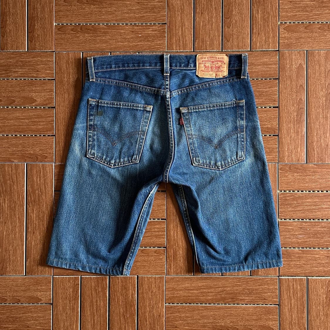 90‘s Levi’s 505 USA made denim shorts 상품이미지2