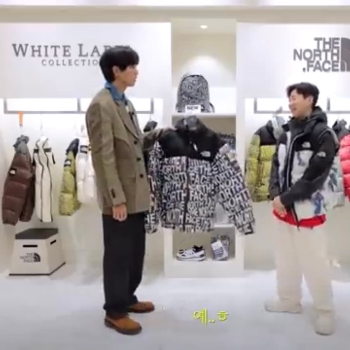 노스페이스 눕시 프린트 블랙 상품이미지4