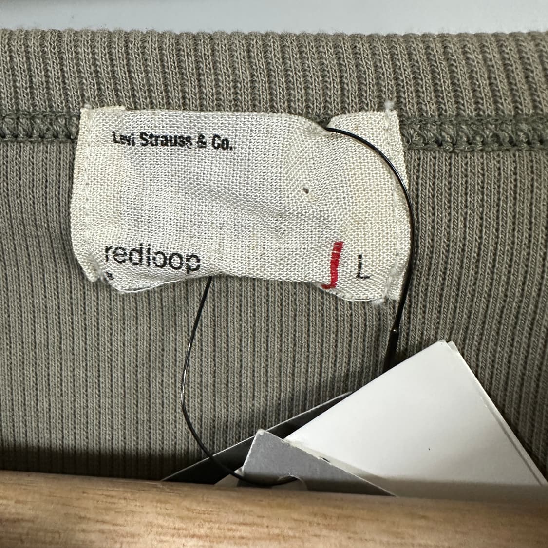 리바이스 레드룹 레이스업 헨리넥 롱슬리브 상품이미지2