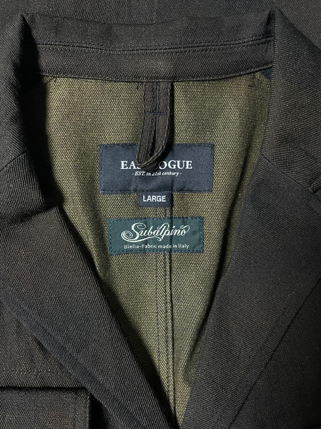 EASTLOGUE Trekking Jacket Military Twill 상품이미지3