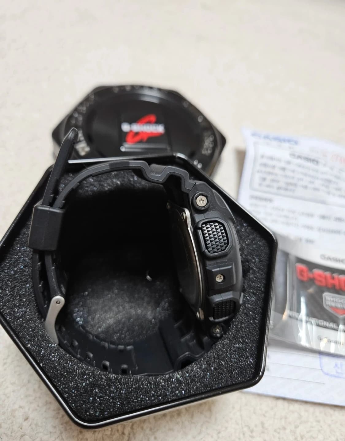 카시오 지샥 GA-110 시계 풀박스 면세점 제품 상품이미지2