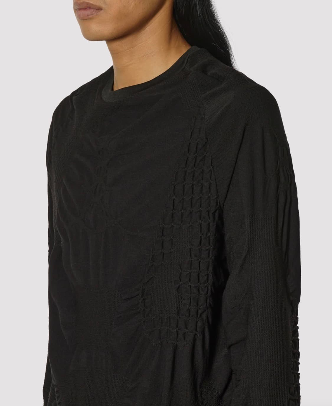 (M) Roa Round Neck 2.0 3D Seamless Black 상품이미지2