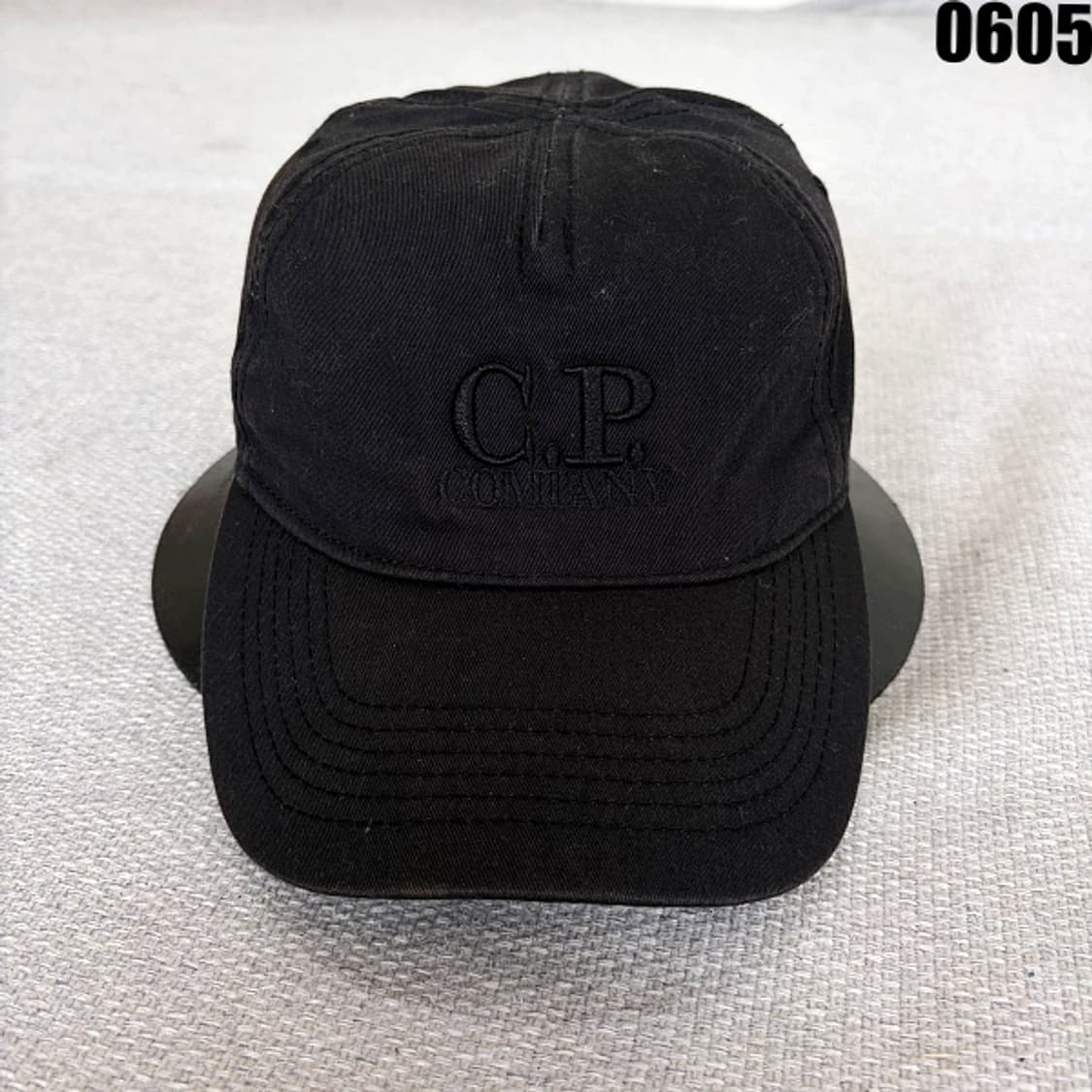 CP컴퍼니 블랙 볼캡 모자 L 0605 상품이미지1